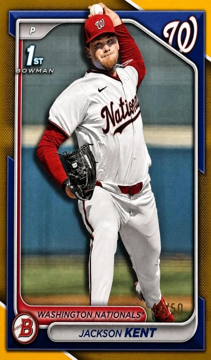 Jackson Kent trading card