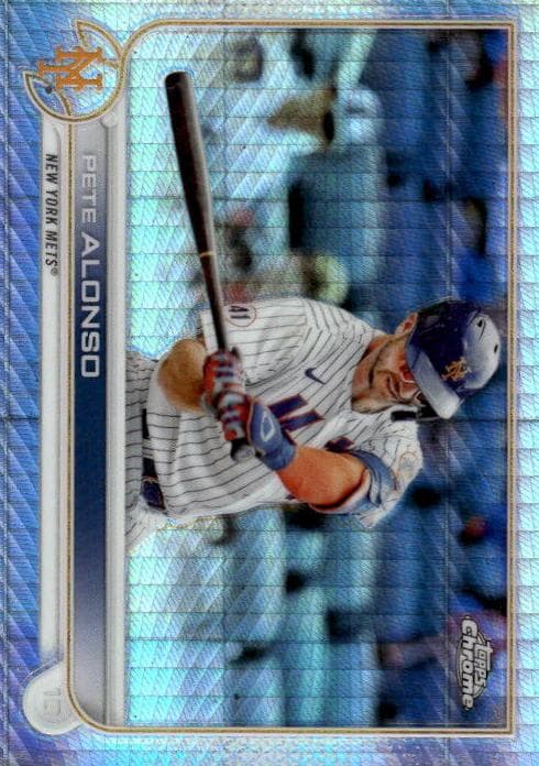 Pete Alonso 2022 topps Topps Chrome