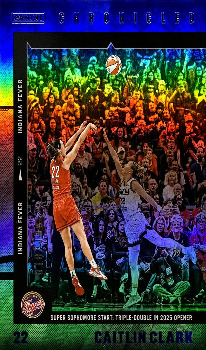 Caitlin Clark 2025 panini Panini Select WNBA