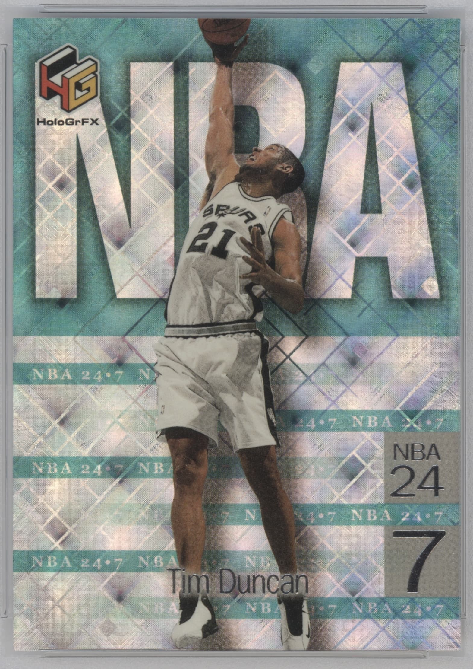 Tim Duncan 1999 upper-deck Hologrfx