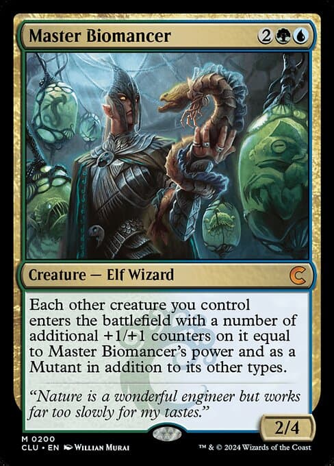 Master Biomancer 2021 Magic: The Gathering