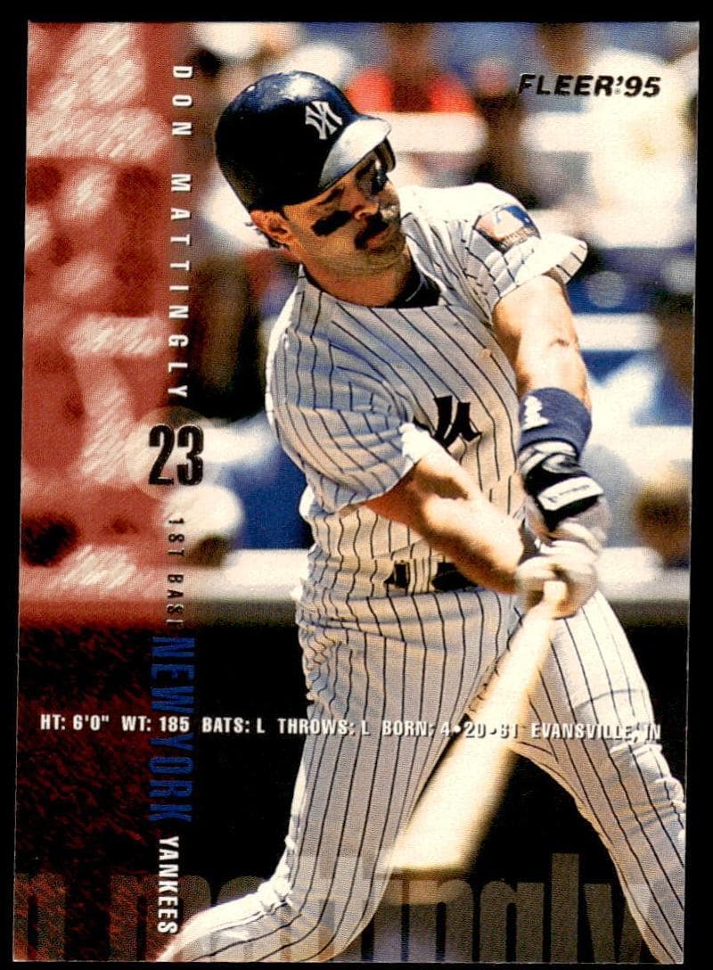 Don Mattingly 1995 fleer Fleer