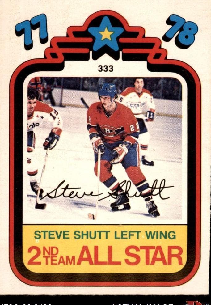 Steve Shutt 1978 topps O-Pee-Chee