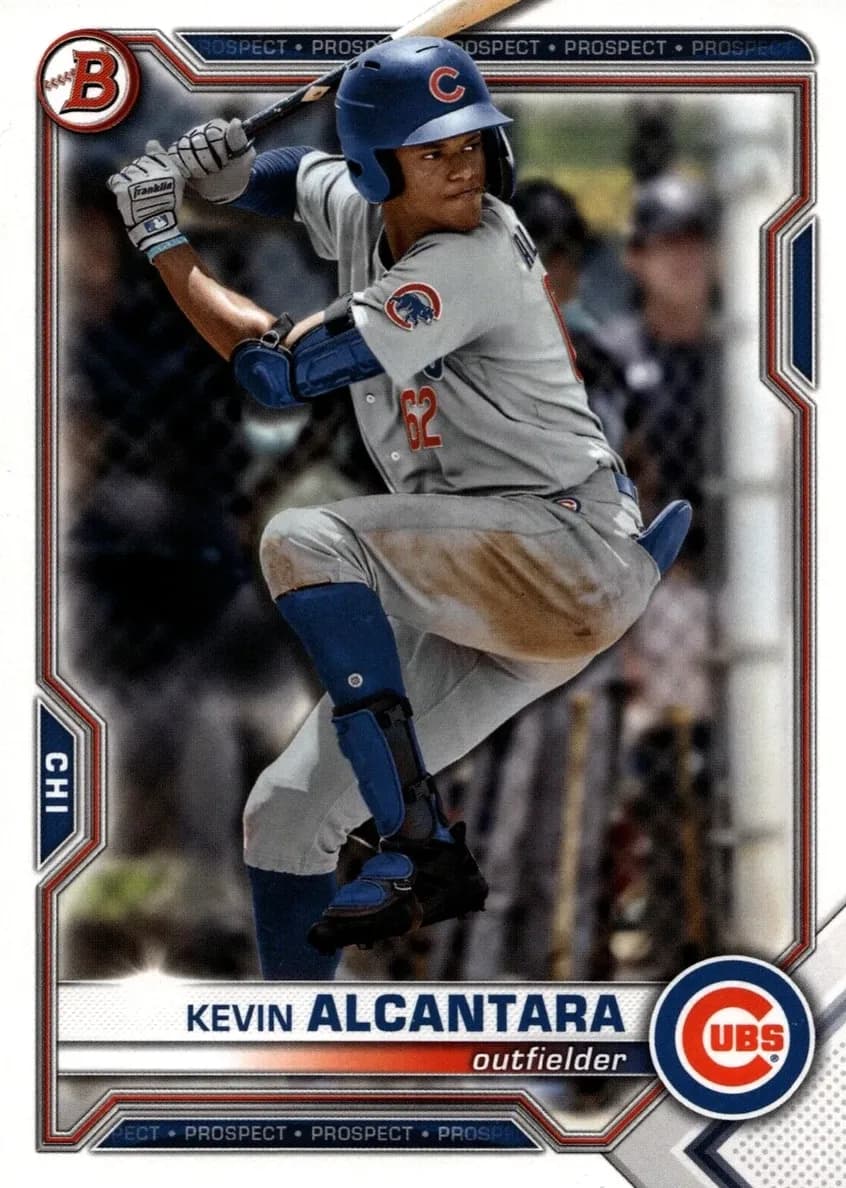 Kevin Alcantara 2021 bowman Bowman Draft