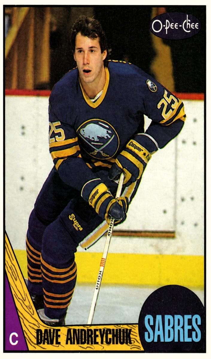 Dave Andreychuk 1987 topps O-Pee-Chee