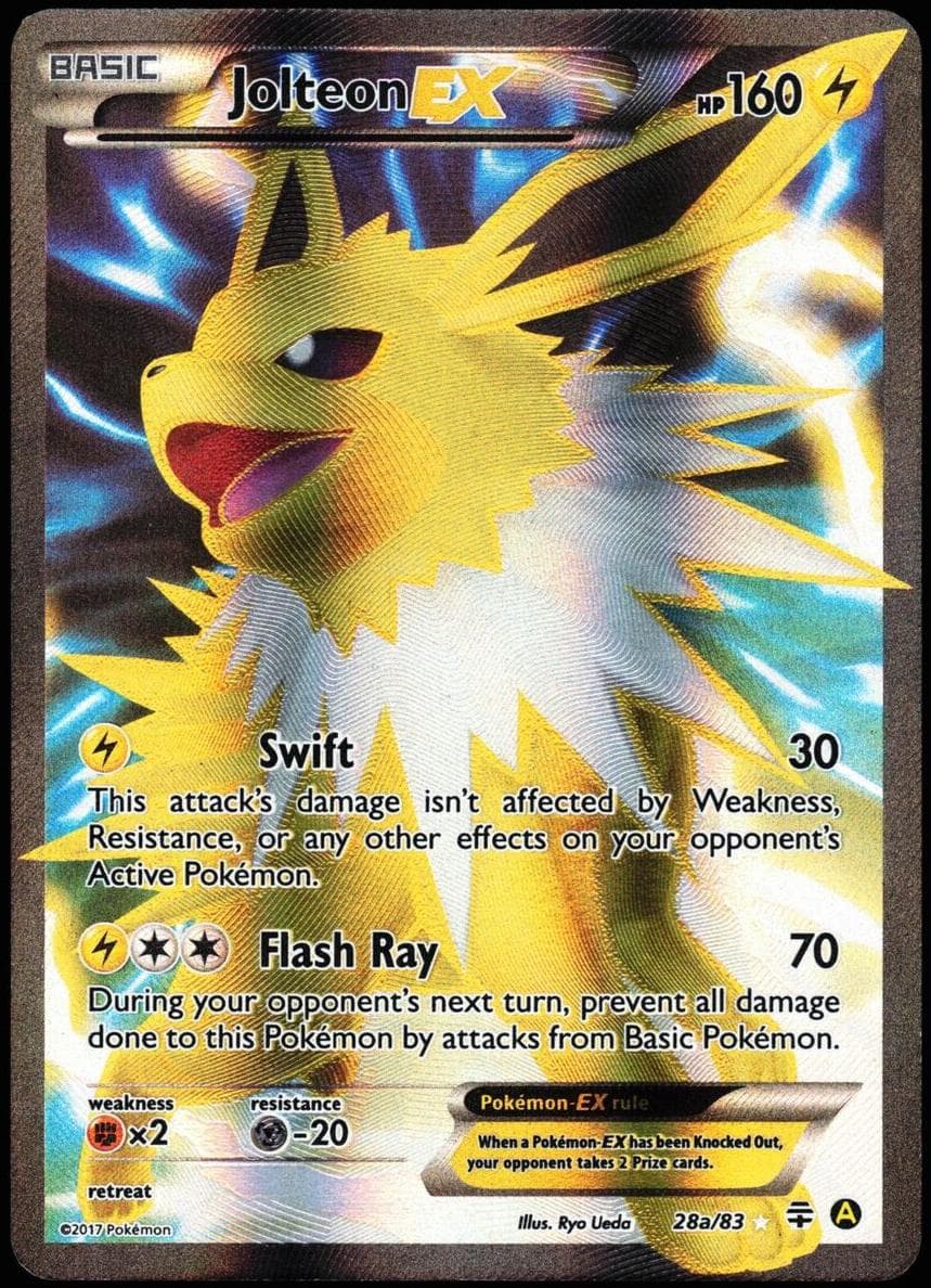 Jolteon-EX #28a