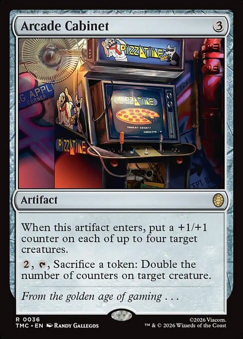 Arcade Cabinet 2026 Magic: The Gathering Teenage Mutant Ninja Turtles Commander