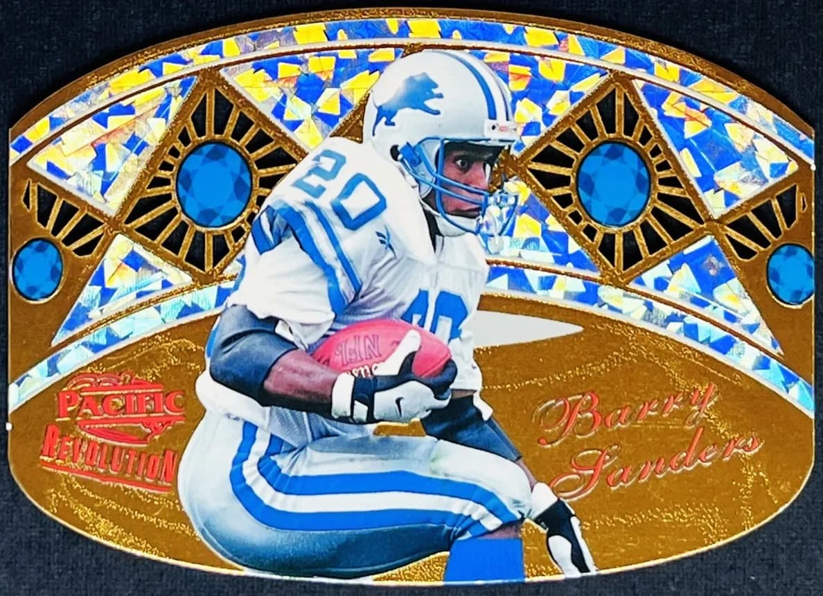Barry Sanders 1997 leaf