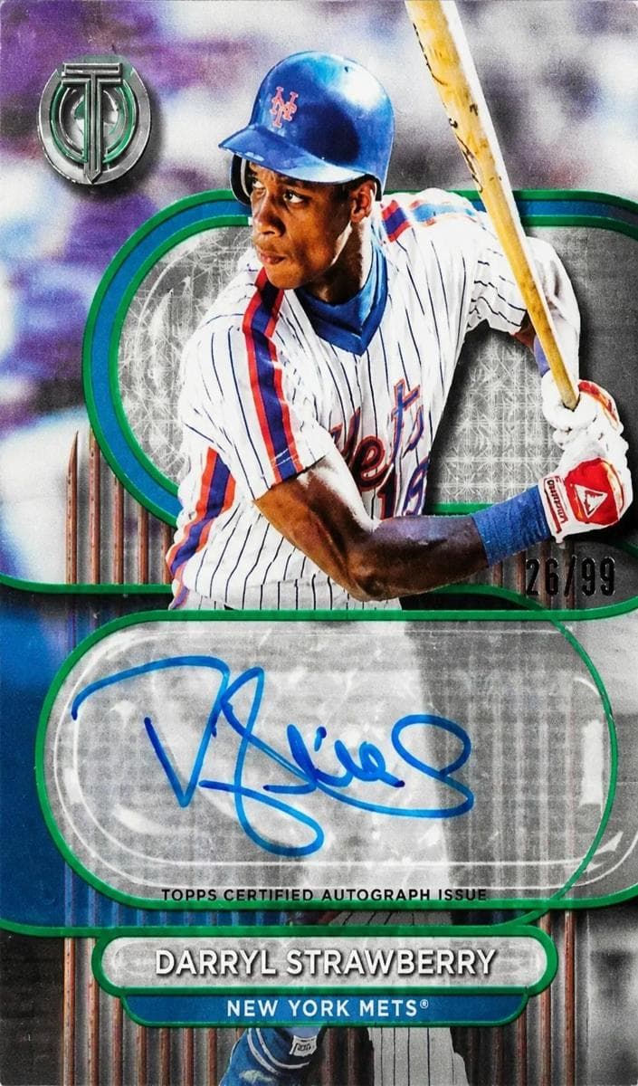 Darryl Strawberry 2024 topps Topps Tribute