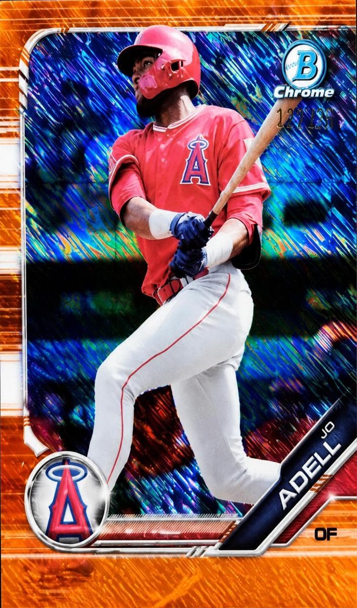 Jo Adell 2019 bowman Bowman Chrome
