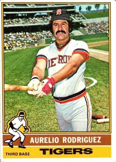 Aurelio Rodriguez 1976 topps Topps