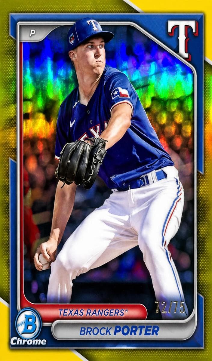 Brock Porter 2024 bowman Bowman Chrome Prospects