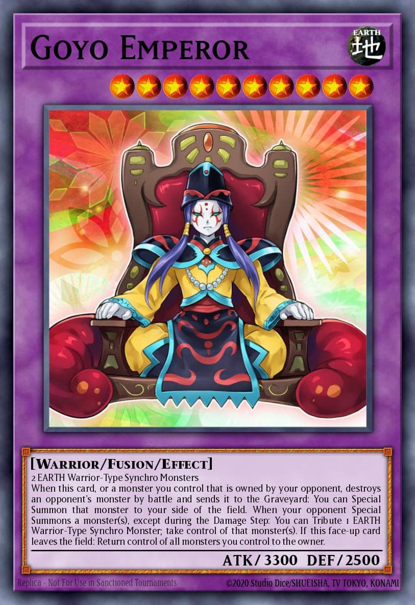 Goyo Emperor 2016 Yu-Gi-Oh! Breakers of Shadow