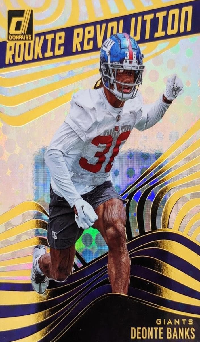 Deonte Banks 2023 panini Panini Donruss