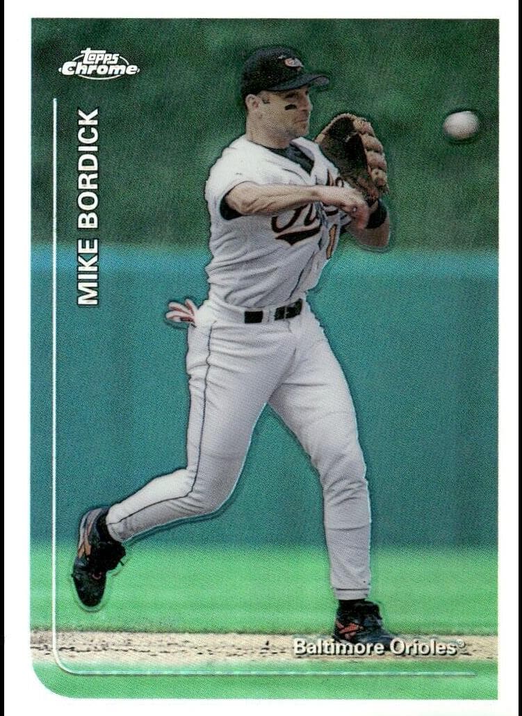 Mike Bordick 1999 topps Topps Chrome