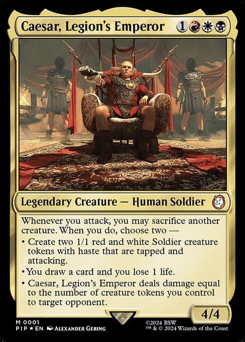 Caesar, Legion's Emperor #1