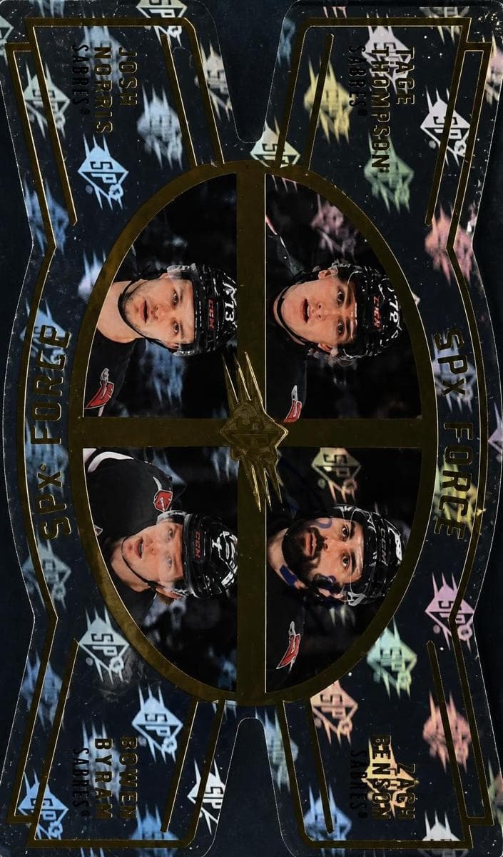 Josh Norris/Bowen Byram/Tage Thompson/Alex Tuch #SF-TTNB