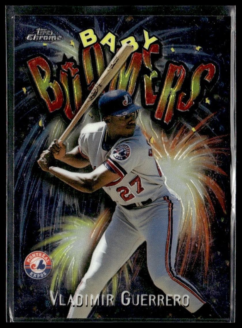 Vladimir Guerrero 1998 topps Topps Chrome