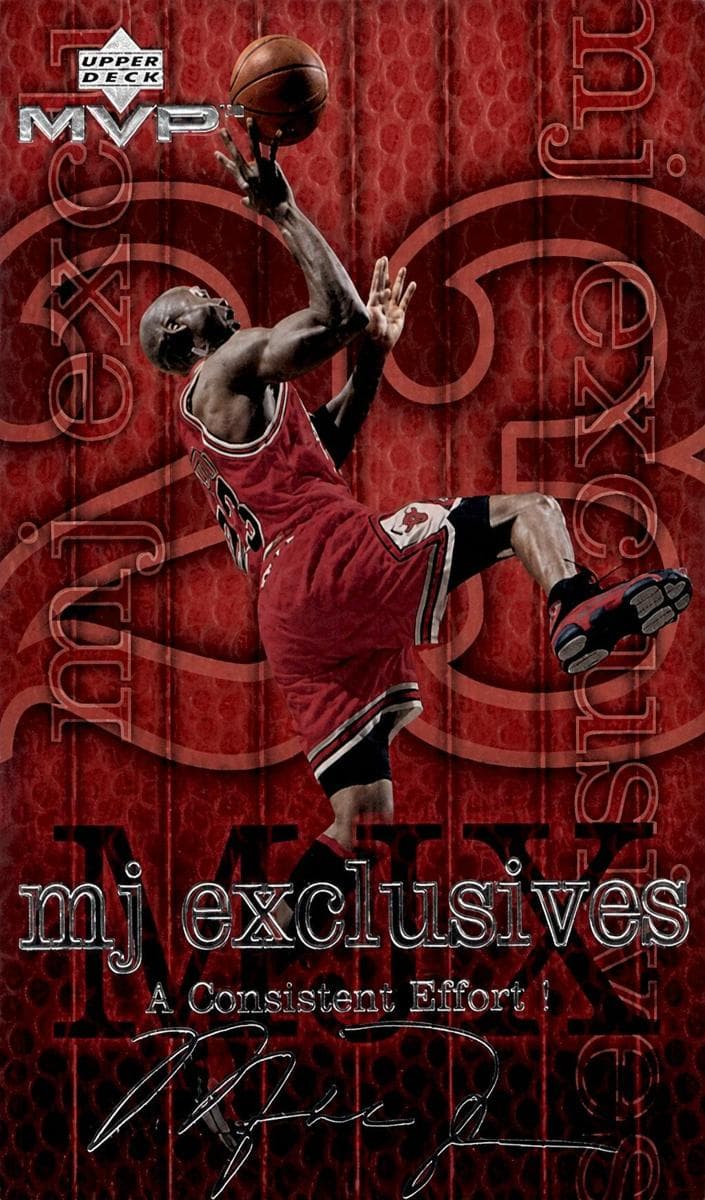 Michael Jordan 1999 upper-deck Mvp
