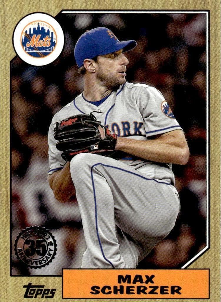 Max Scherzer 2022 topps Topps