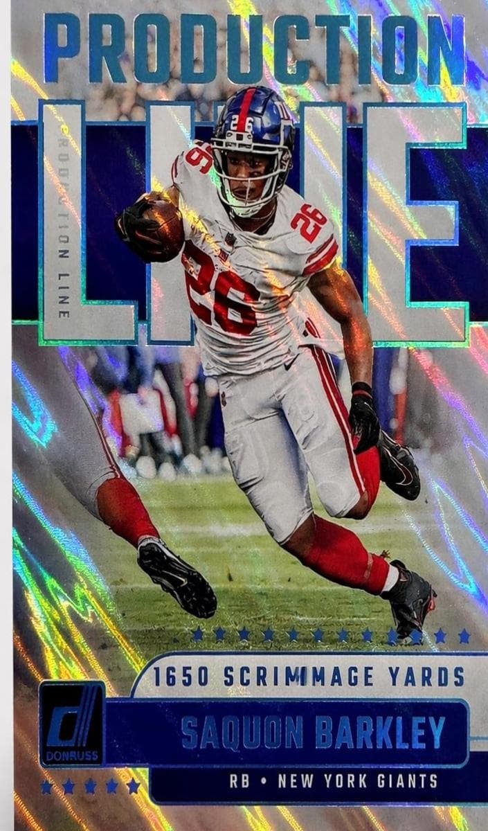 Saquon Barkley 2023 panini Panini Donruss