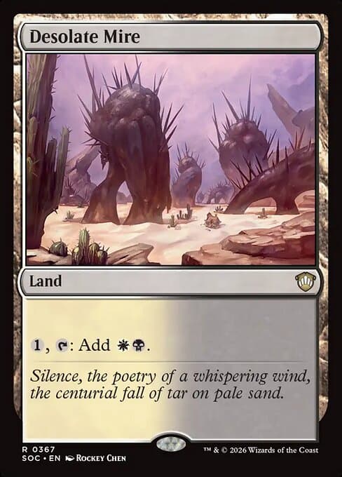 Desolate Mire 2026 Magic: The Gathering Secrets of Strixhaven Commander