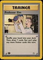 Professor Elm 2000 Pokemon Neo Genesis
