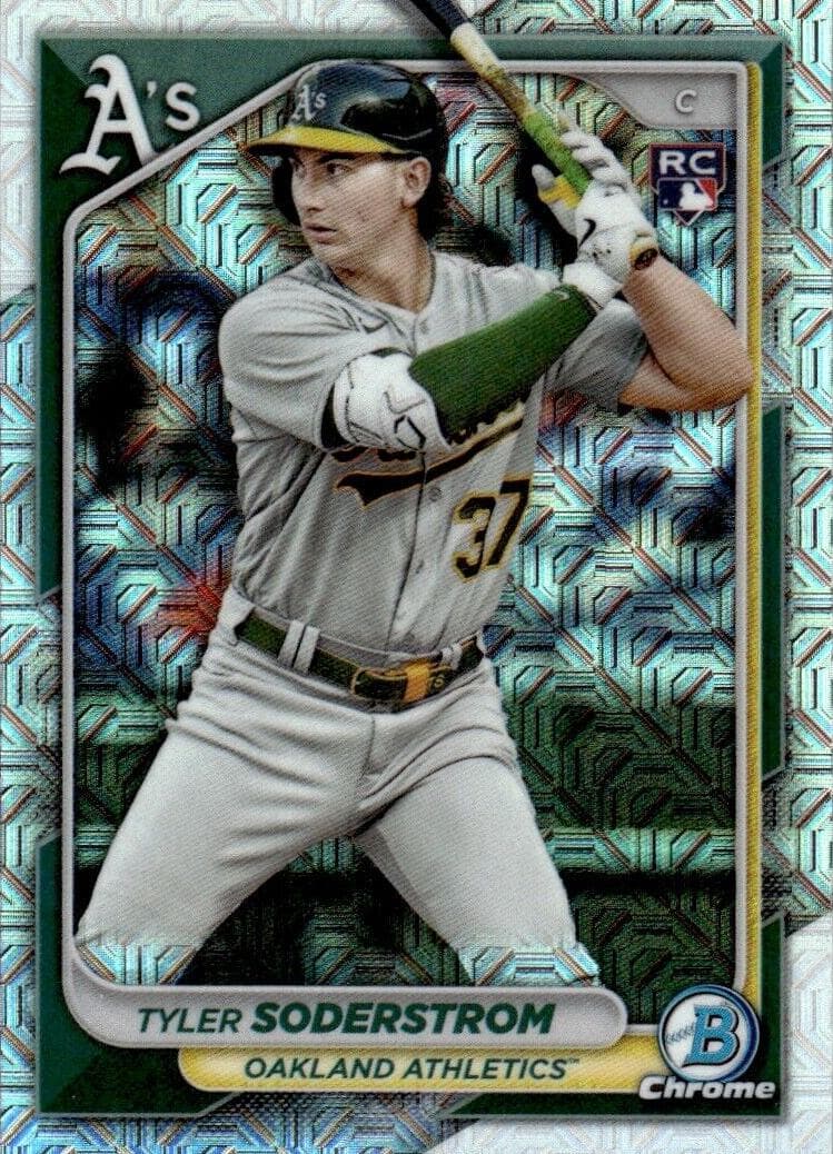 Tyler Soderstrom 2024 bowman Chrome Mega Box