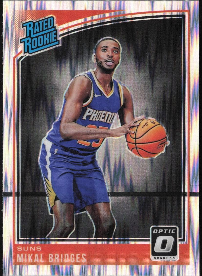 Mikal Bridges trading card