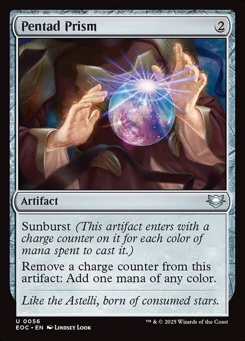 Pentad Prism 2025 Magic: The Gathering Edge of Eternities Commander