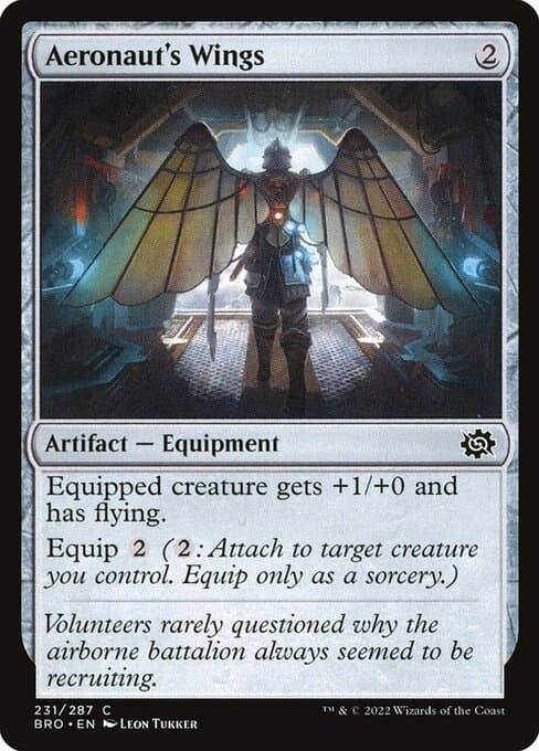 Aeronaut's Wings 2022 Magic: The Gathering Brother's War