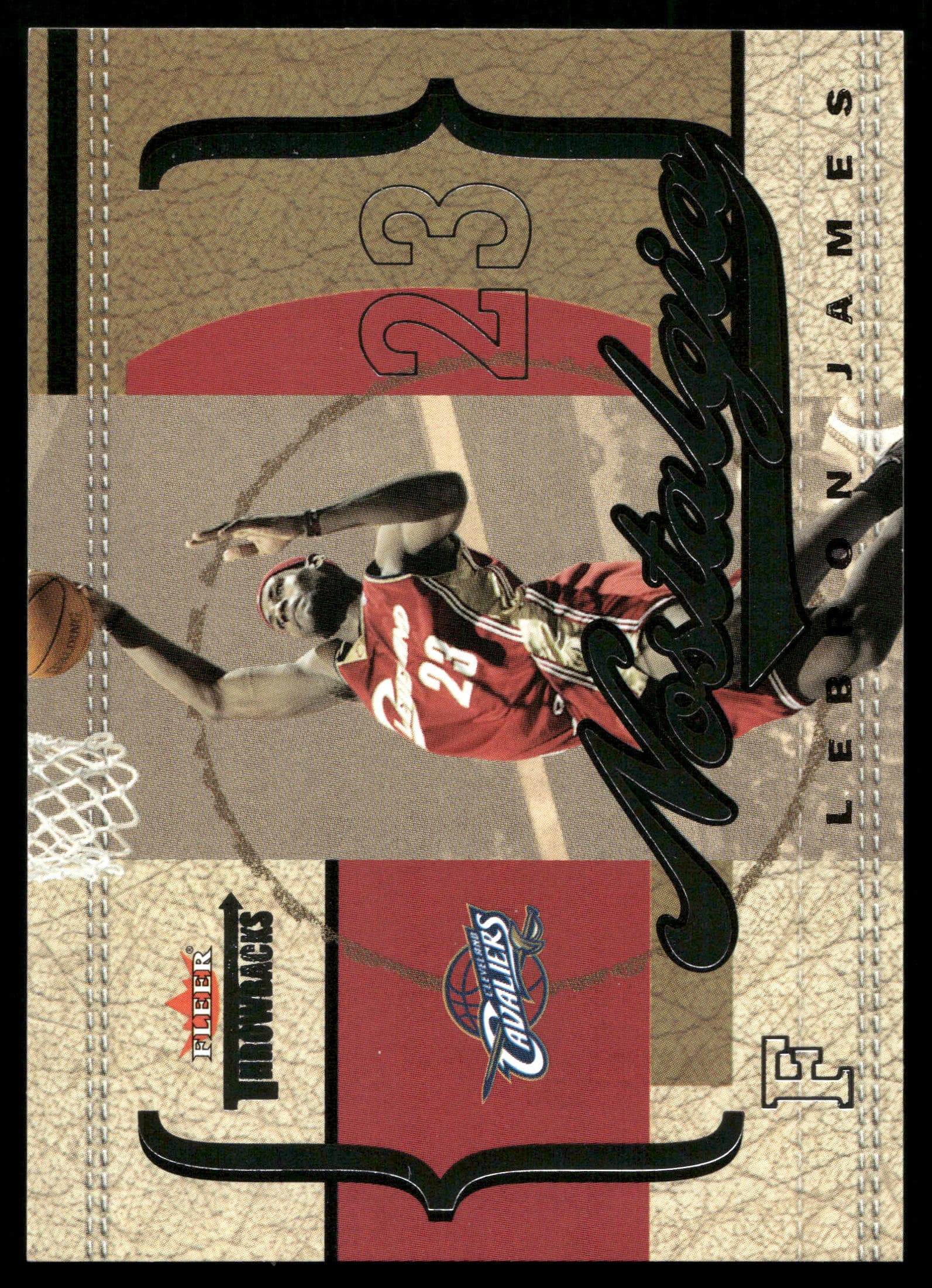 LeBron James 2004 fleer