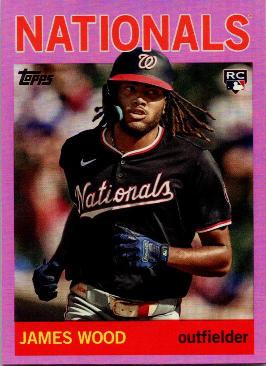 James Wood trading card