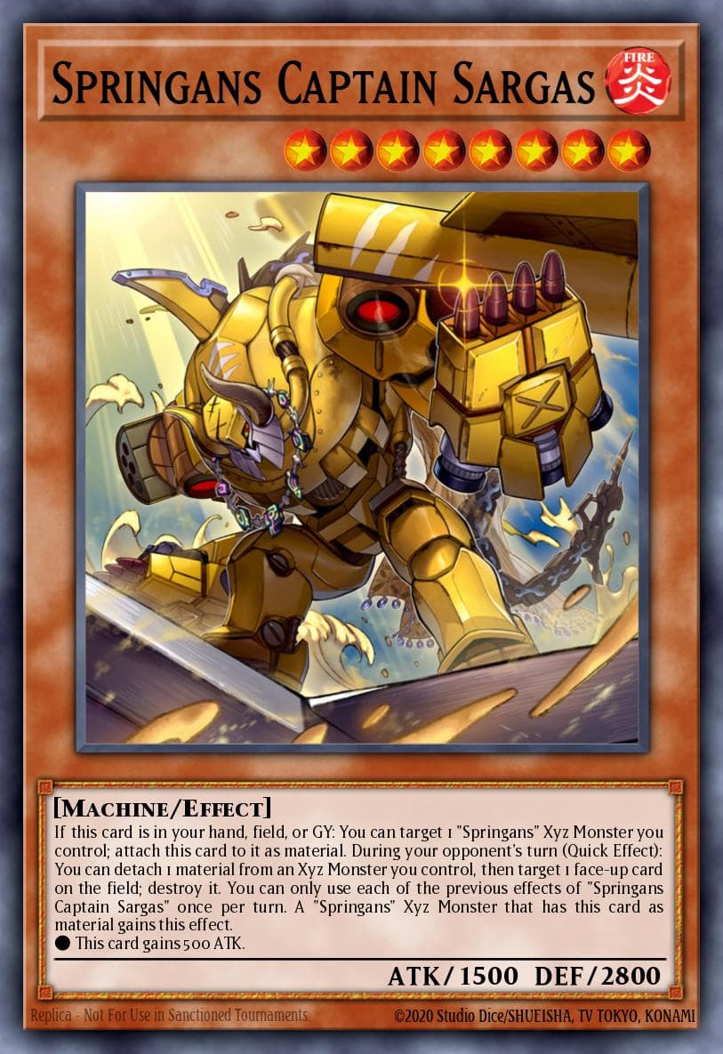 Springans Captain Sargas #BLVO-JP009