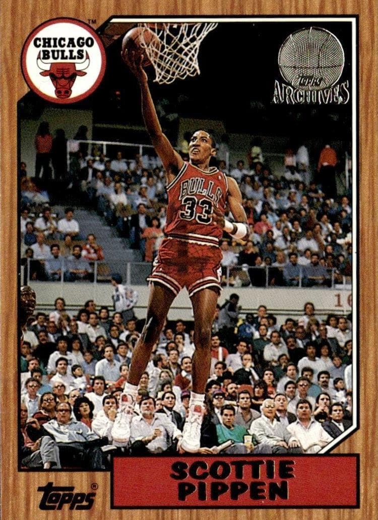Scottie Pippen 1992 topps Topps Archives