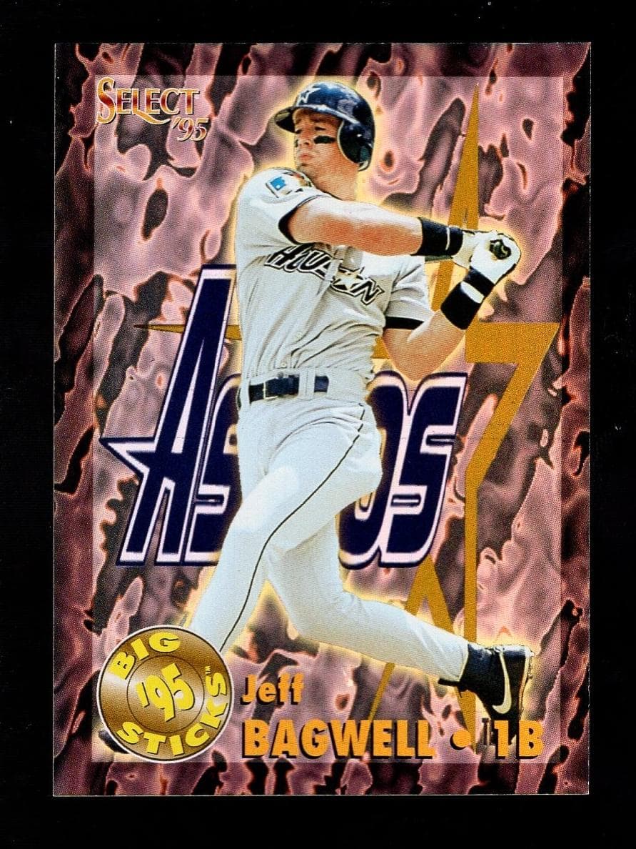 Jeff Bagwell 1995 panini Select
