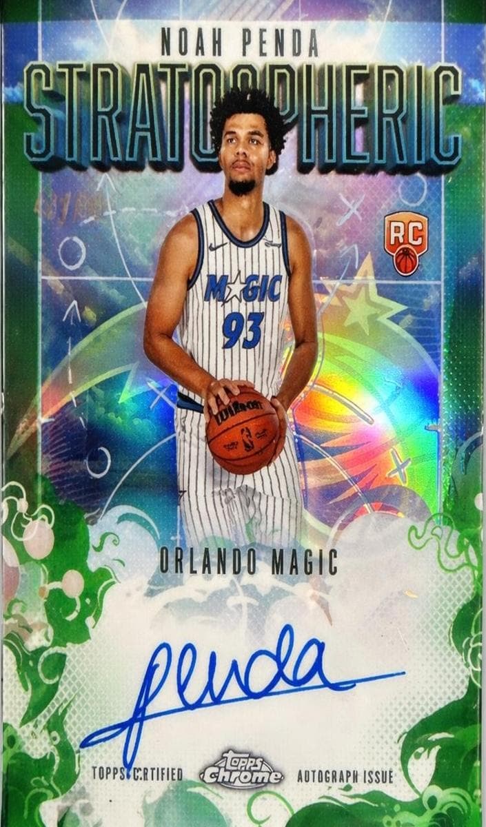 Noah Penda 2025 topps Topps Chrome