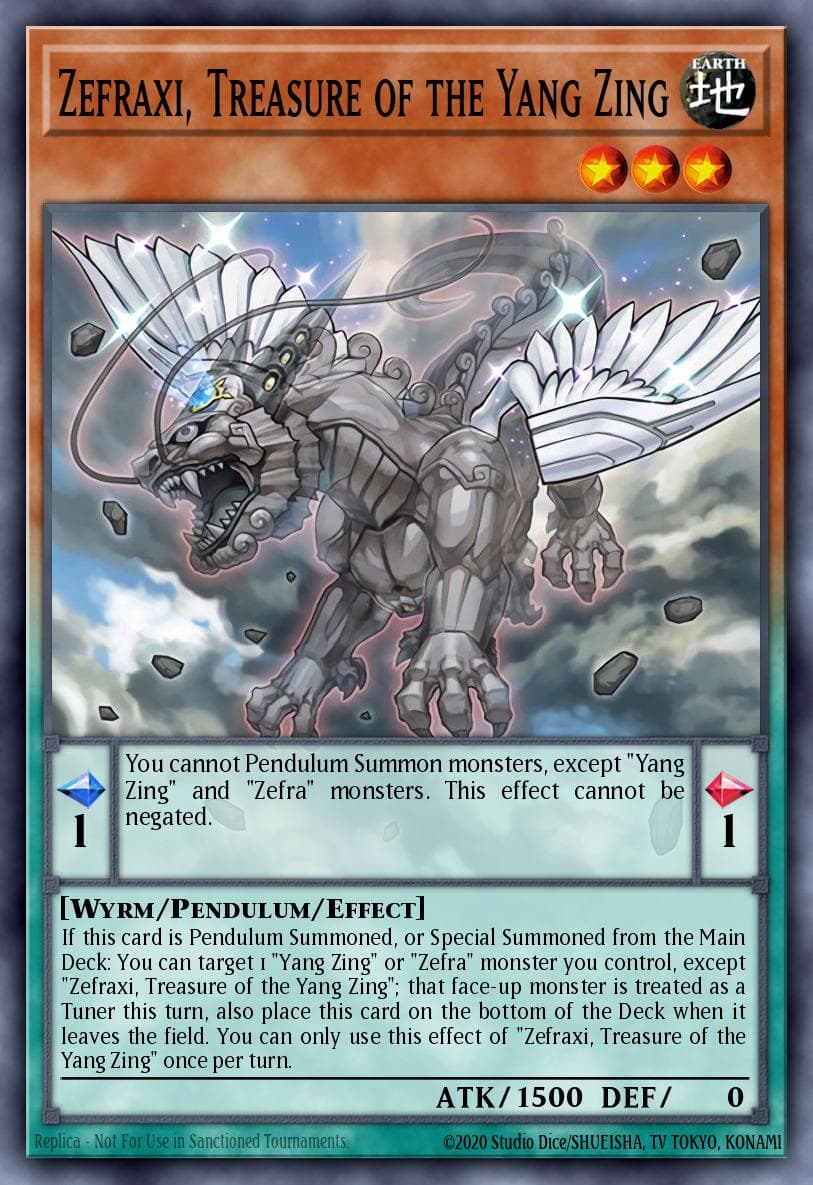 Zefraxi, Treasure of the Yang Zing #PEVO-EN046