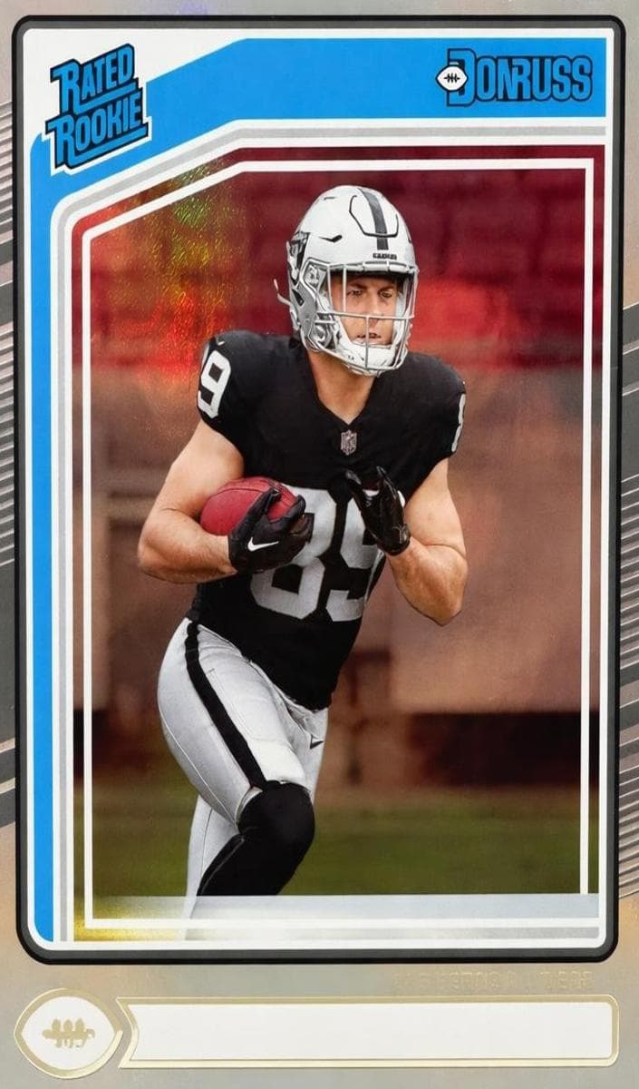 Brock Bowers 2024 panini Panini Donruss