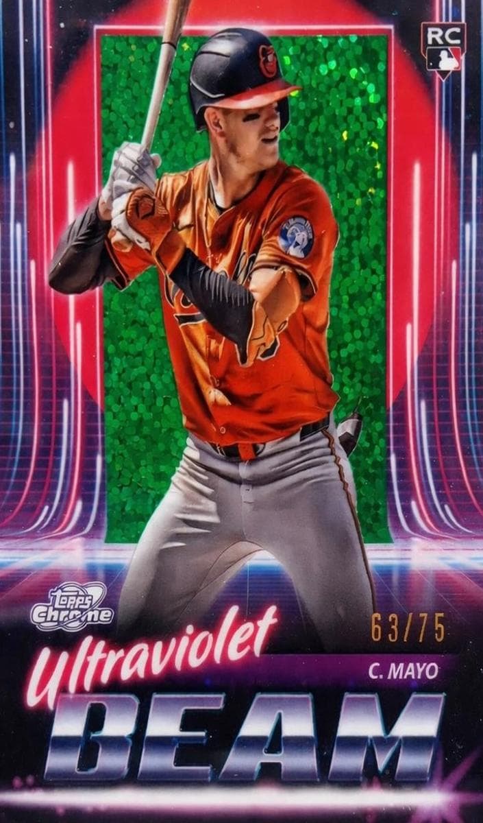 Coby Mayo 2025 topps Topps Cosmic Chrome