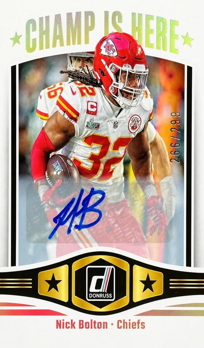 Nick Bolton 2023 panini Panini Donruss