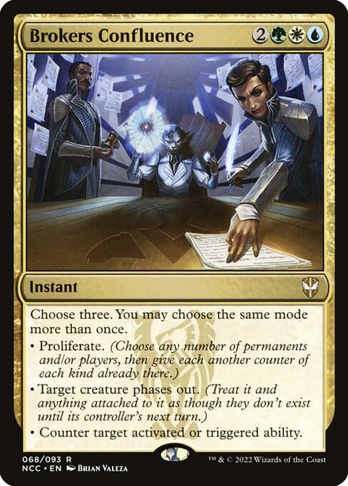Brokers Confluence 2022 Magic: The Gathering New Capenna Commander