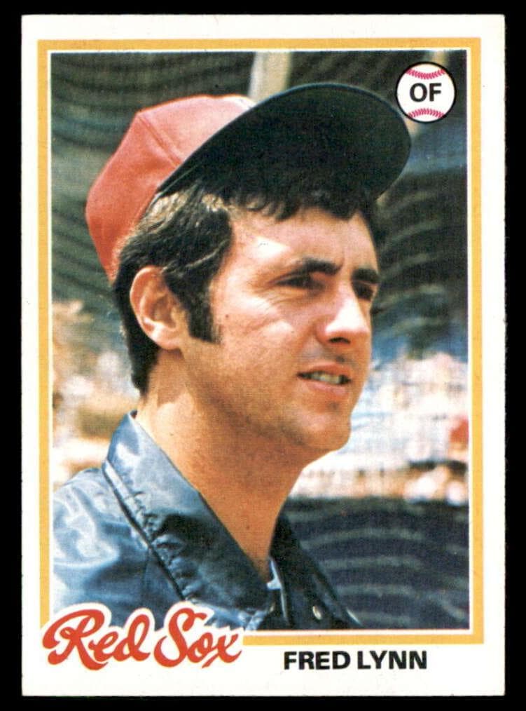 Fred Lynn 1978 topps Topps