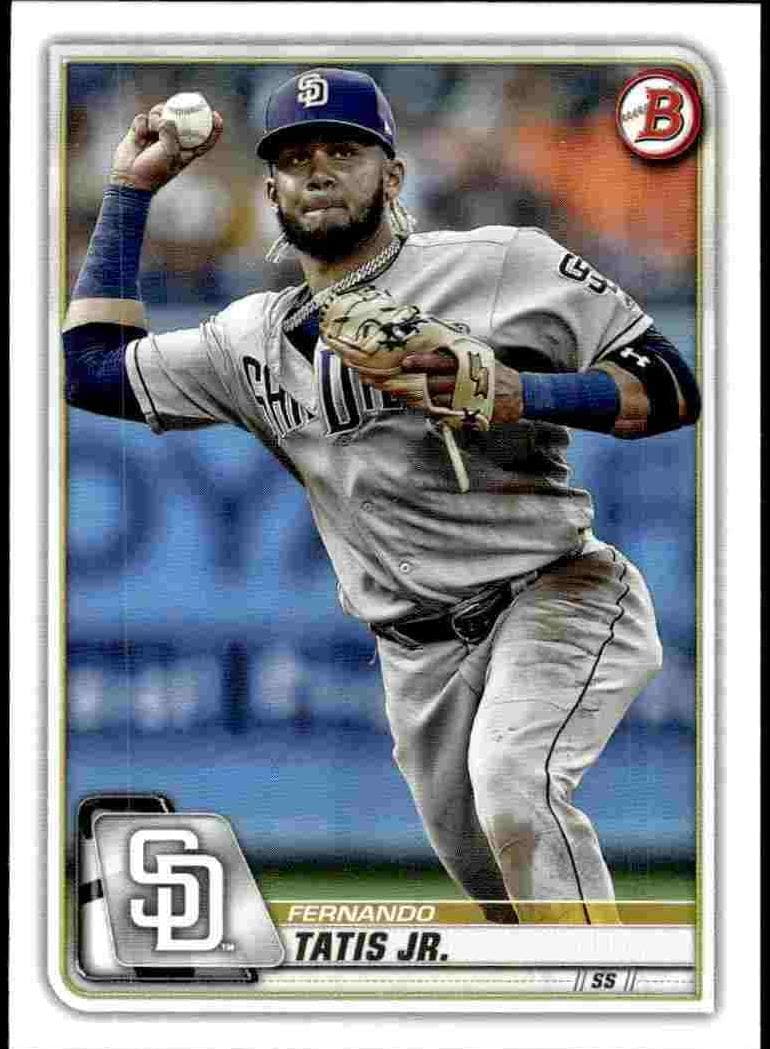 Fernando Tatis Jr. 2020 bowman Bowman