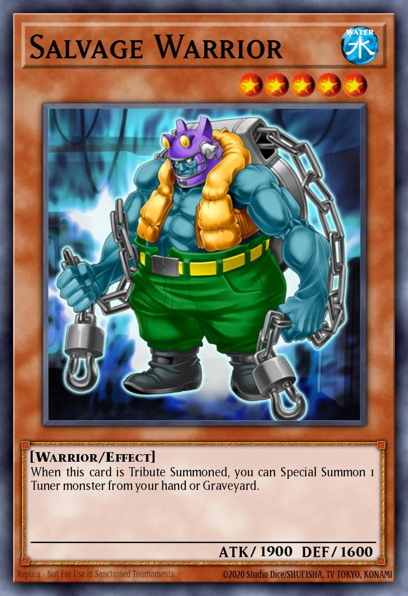 Salvage Warrior #EXVC-EN003