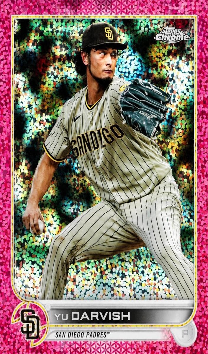 Yu Darvish 2022 topps Topps Chrome