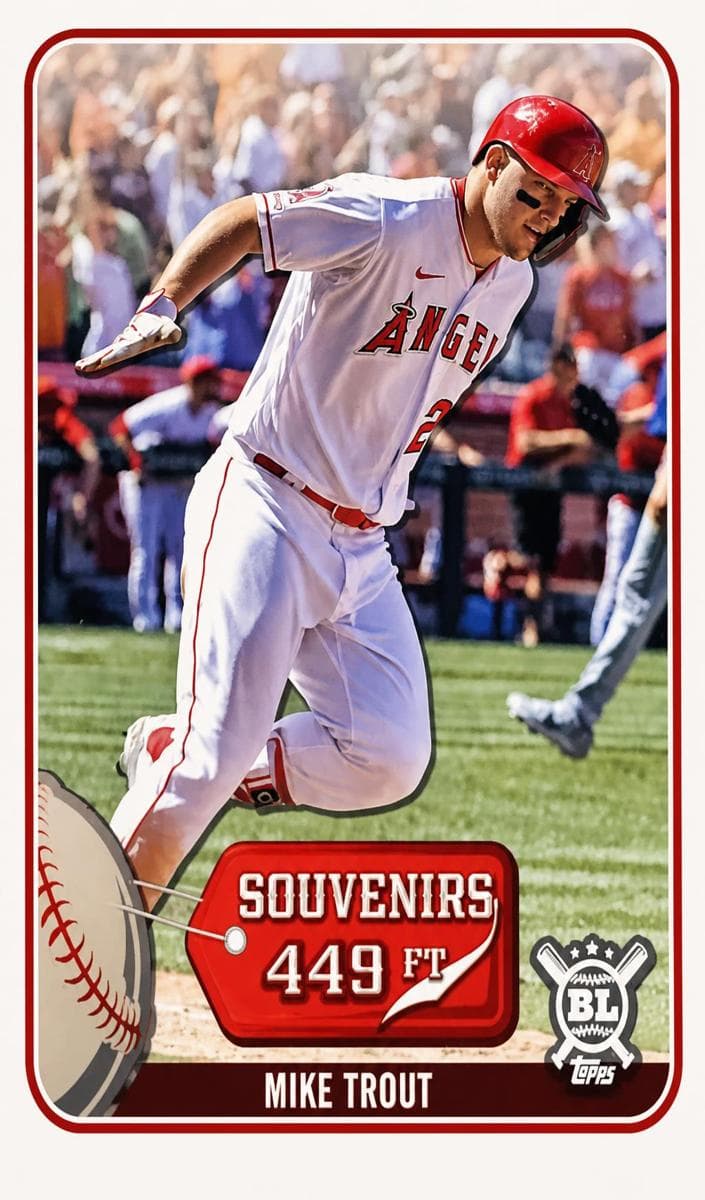 Mike Trout 2021 topps