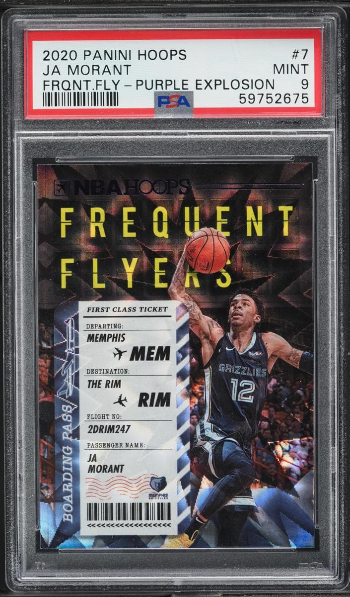 Ja Morant 2020 panini Panini Select