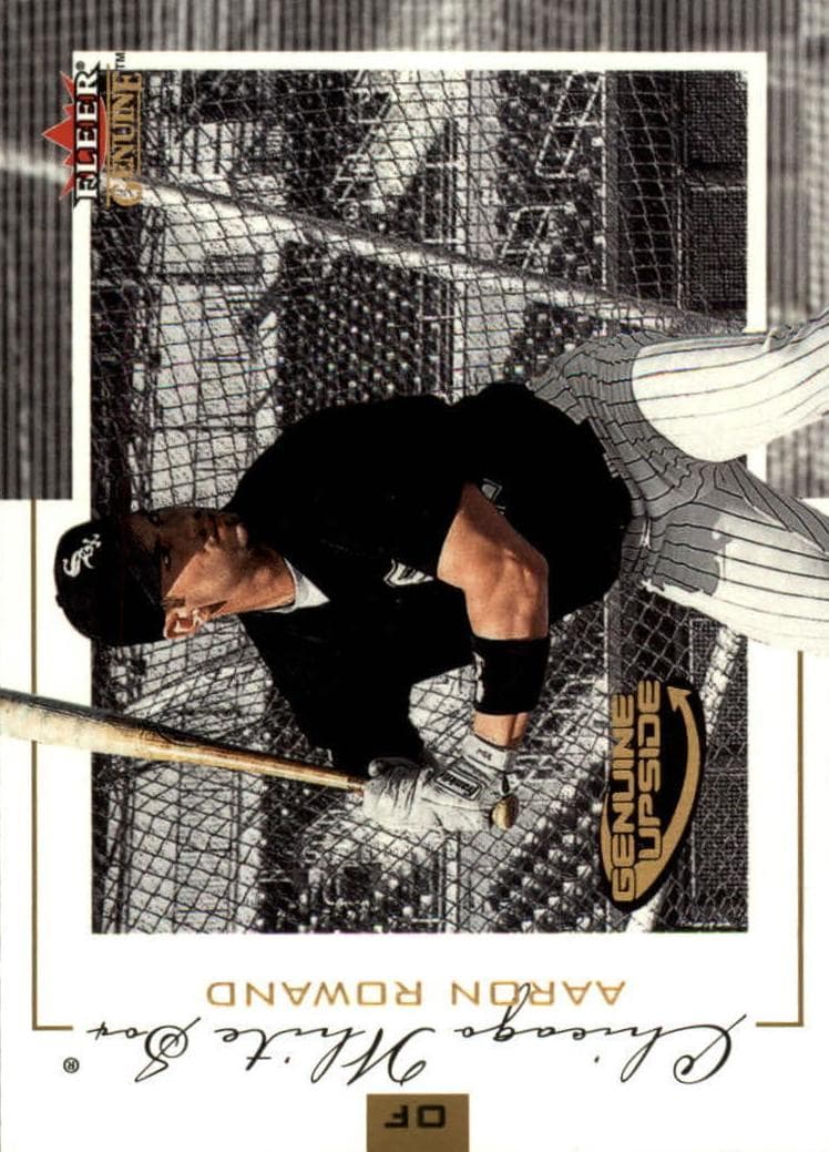 Aaron Rowand 2001 fleer Fleer Genuine