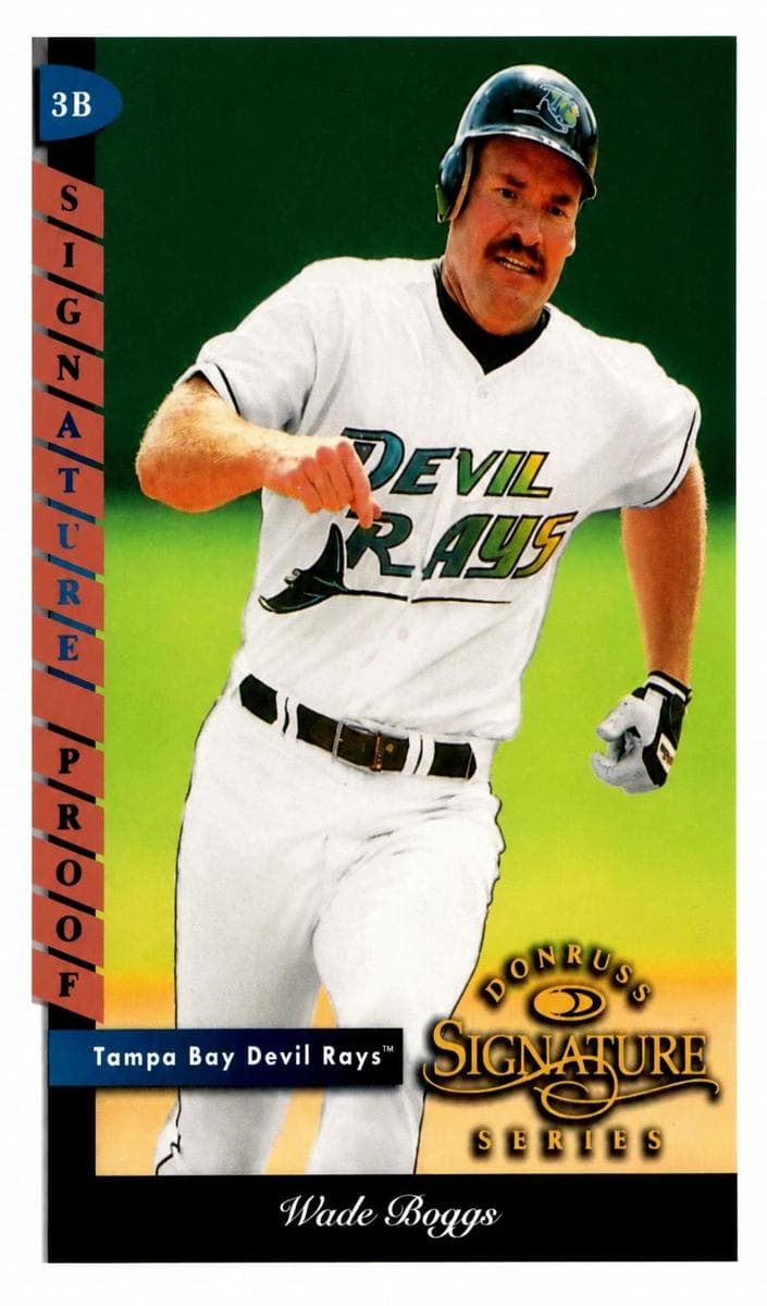 Wade Boggs 1998 panini